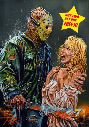 Jason vorhees fine art - jason,