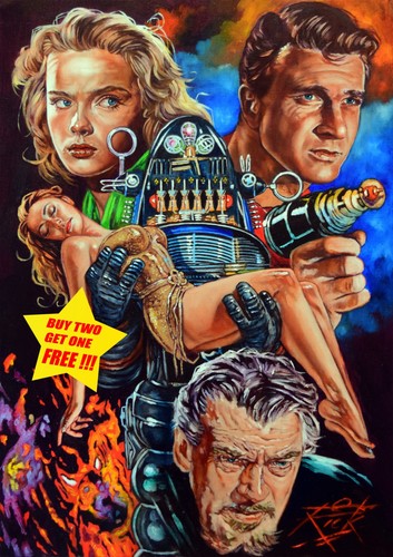 Forbidden planet fine art - /,
