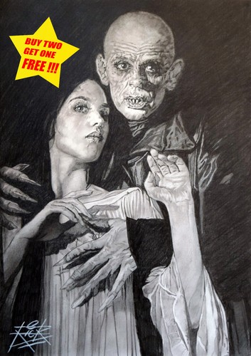 Nosferatu fine art - fine, print