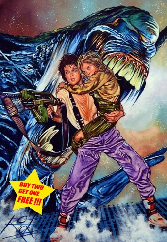 Aliens fine art - /,