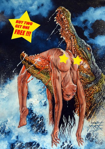 Alligator fine art - /,