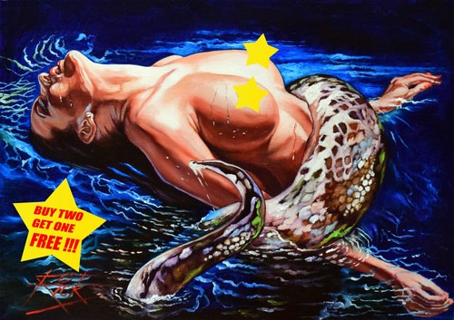 Anaconda fine art print - art, /