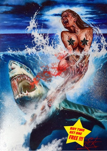 Jaws fine art - jaws, /