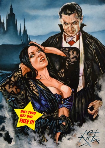 Dracula fine art print - dracula, /