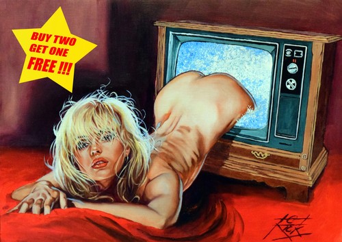 Videodrome fine art print - /,