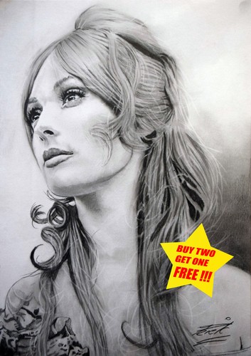 Sharon tate fine art - sharon, print