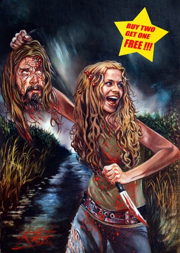 Sheri zombie fine - sheri, art