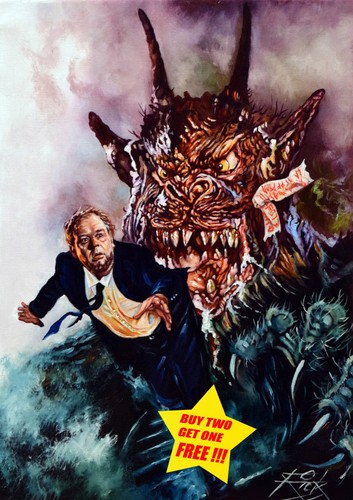 Night the demon fine - night, art